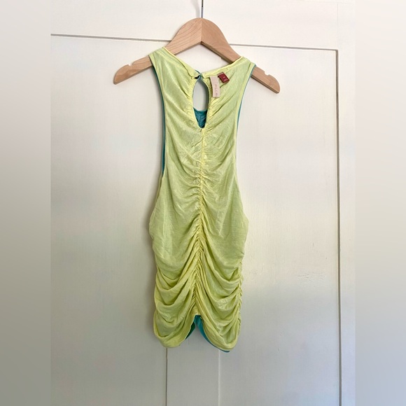 NWOT Anthropologie Pilcro Ruched Reversible Tank - Picture 11 of 12